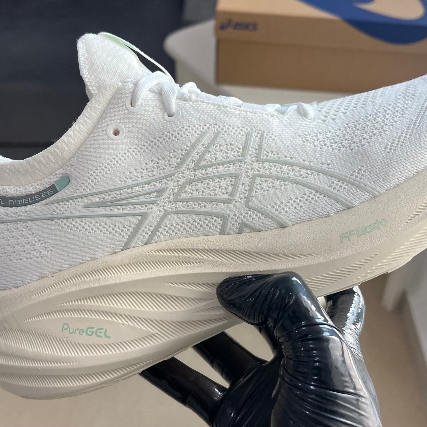 ASICS Gel-Nimbus 26 “White/White”