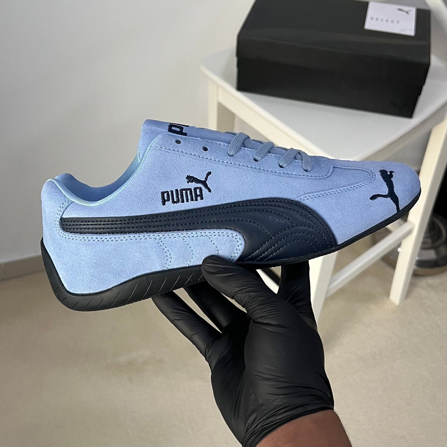 Puma Speedcat Archive "Team Light Blue/Club Navy"