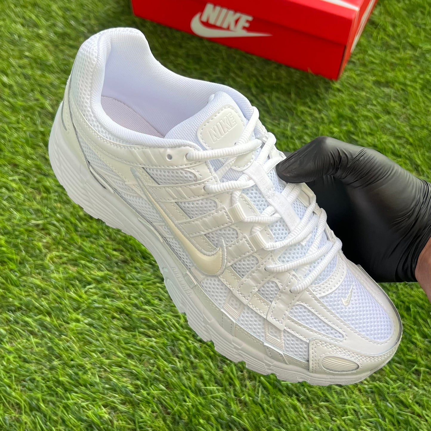 Nike P-6000 “Triple White”