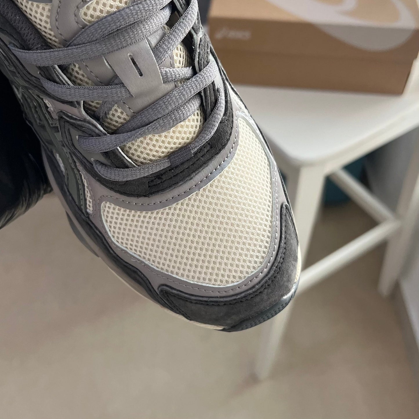 ASICS Gel NYC "Oatmeal Obsidian Grey"