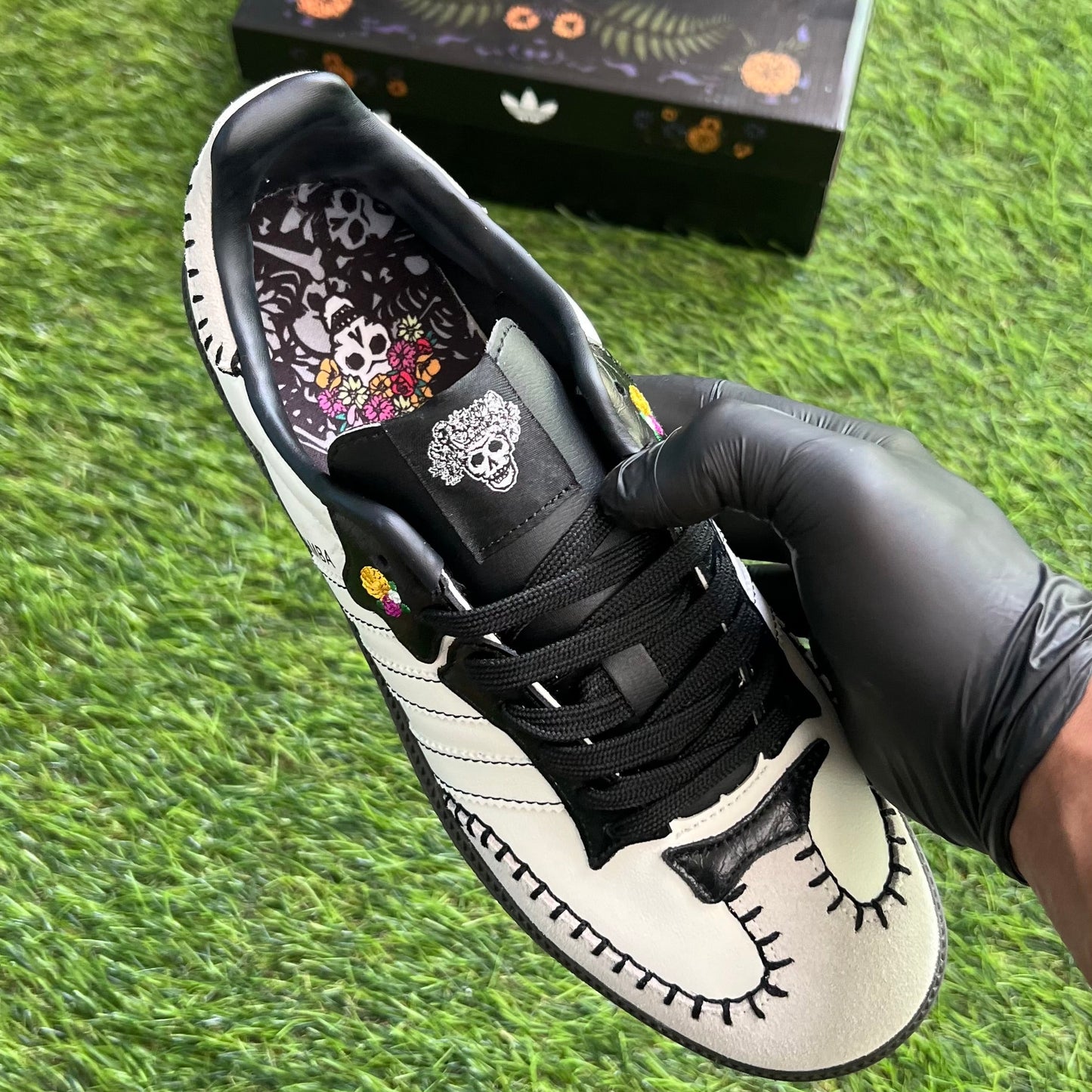 Adidas Samba OG "Día De Los Muertos - White"