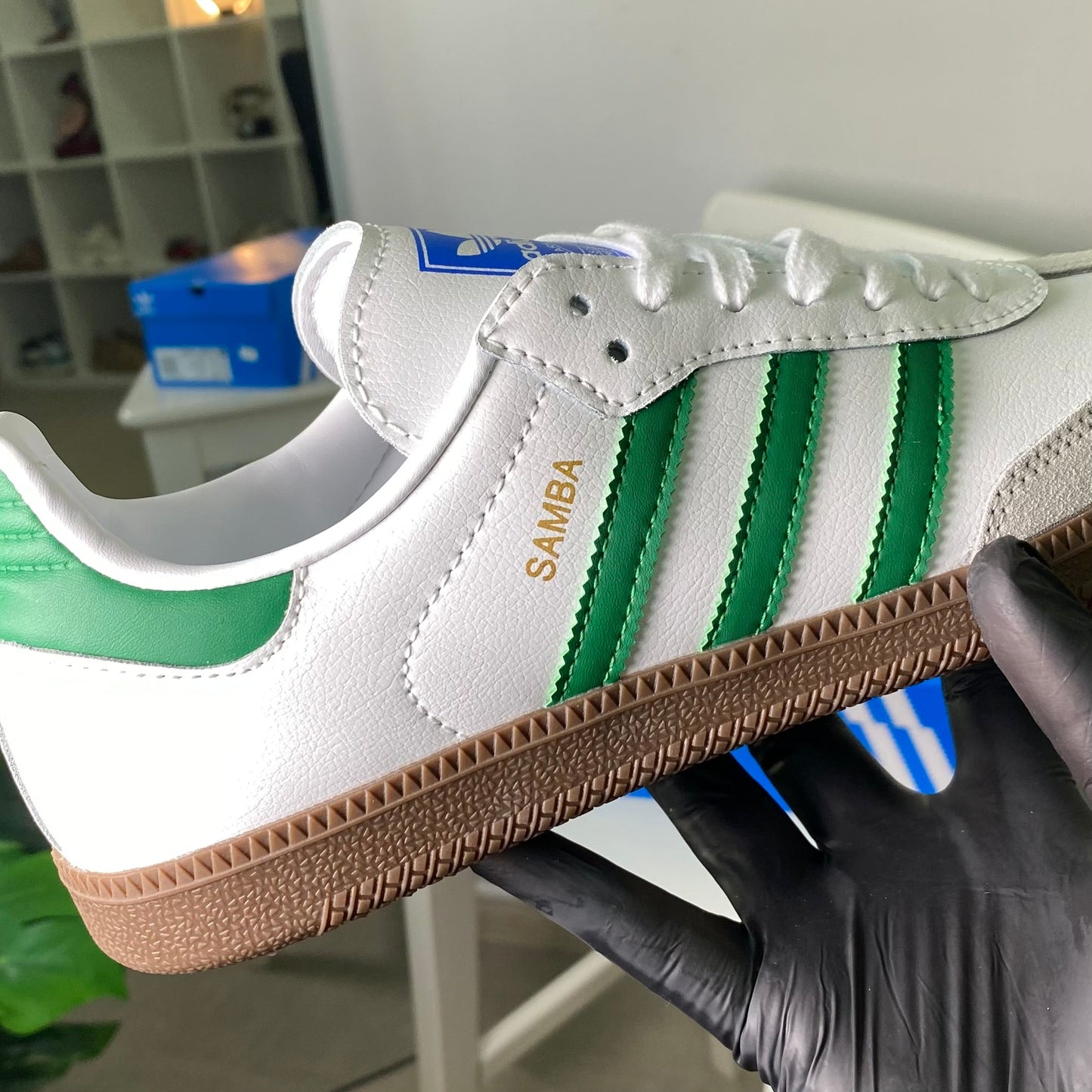 Adidas Samba “White Green”