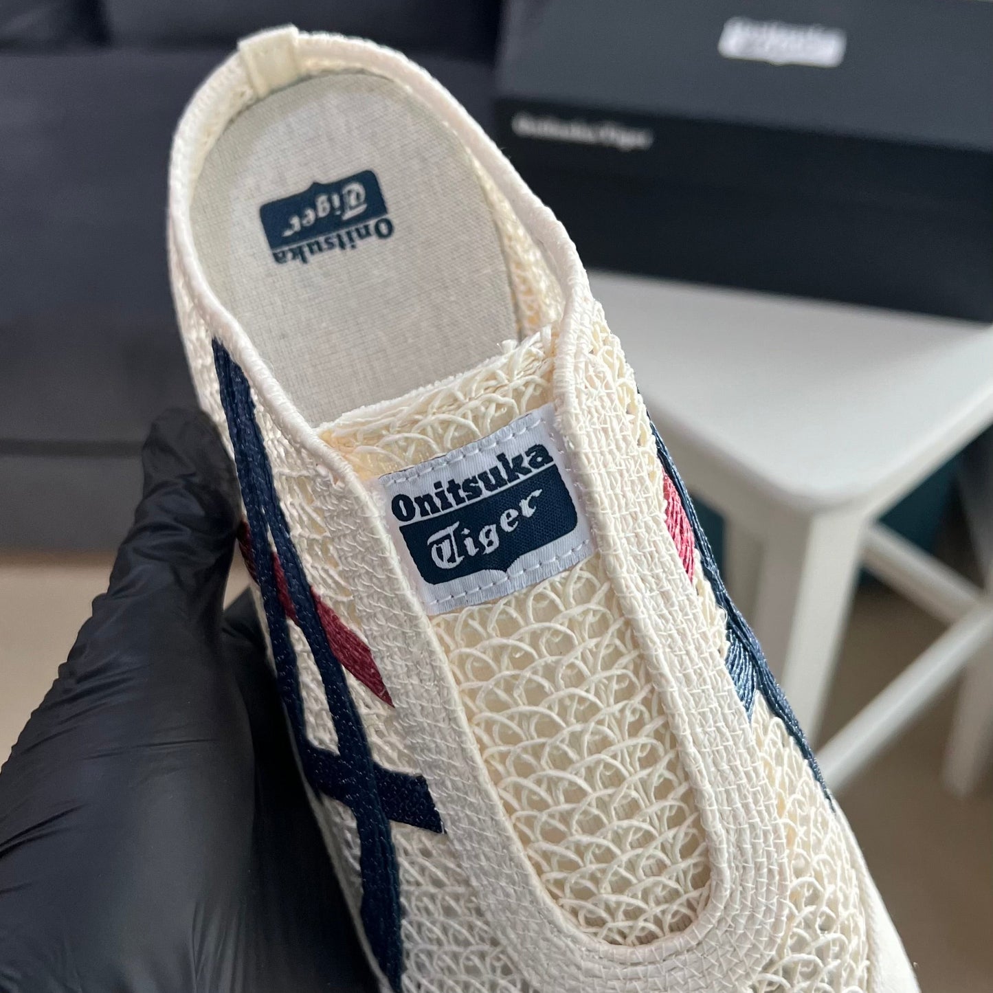 Onitsuka Tiger Mexico 66 Sabot “Cream/Mako Blue”