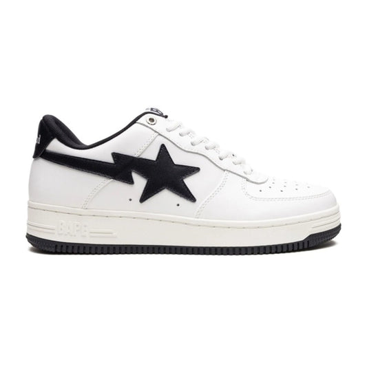 A Bathing Ape Bapesta x Jjjjound Bapesta "White/Black"