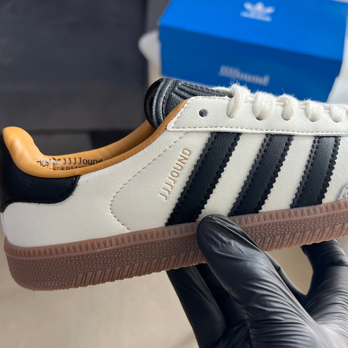 Adidas x JJJJound Samba OG "Off White/Core Black"