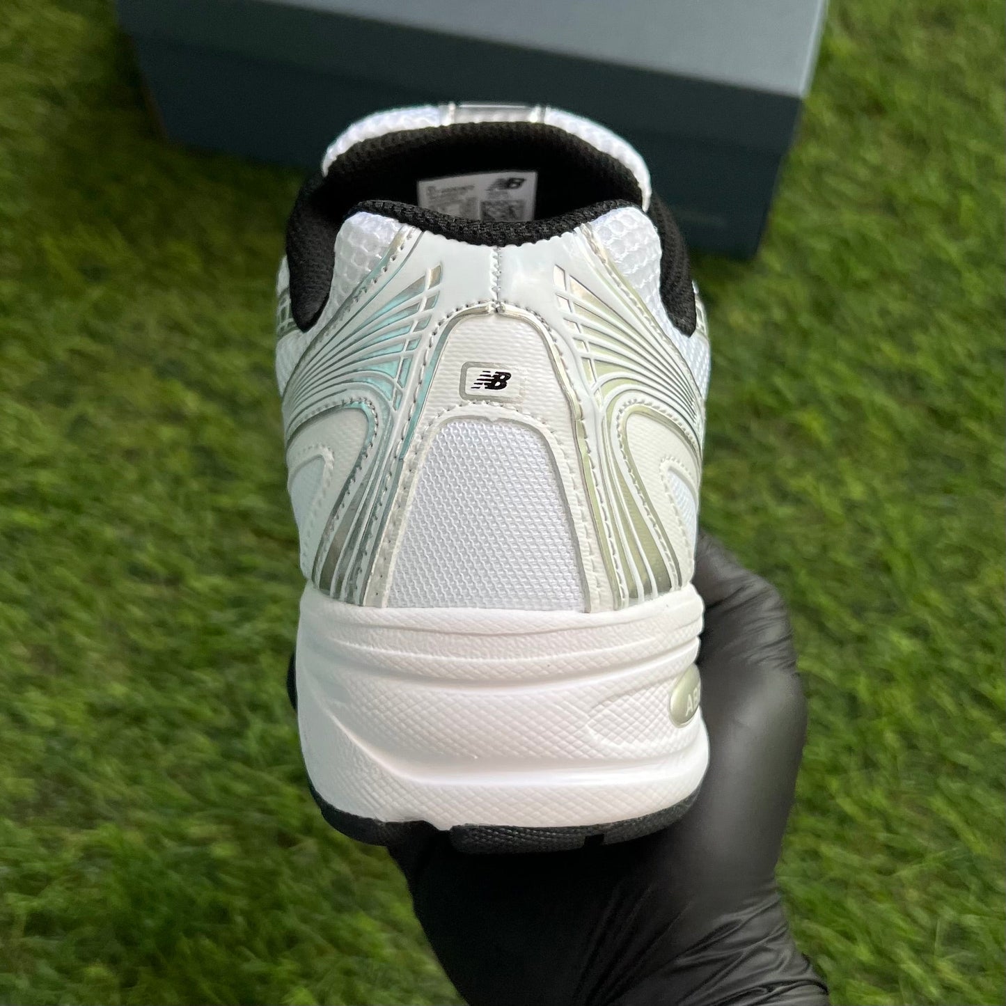 New Balance 740 "White Silver/Metallic Black"