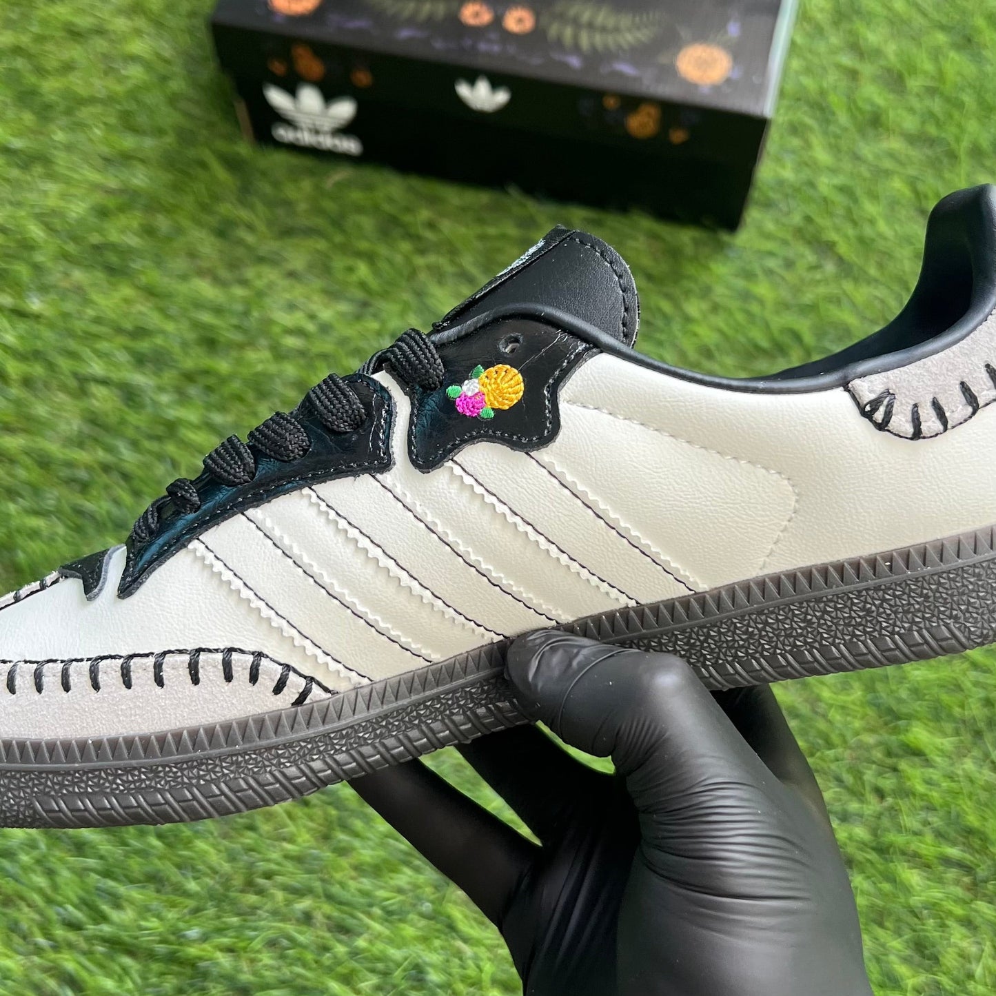 Adidas Samba OG "Día De Los Muertos - White"
