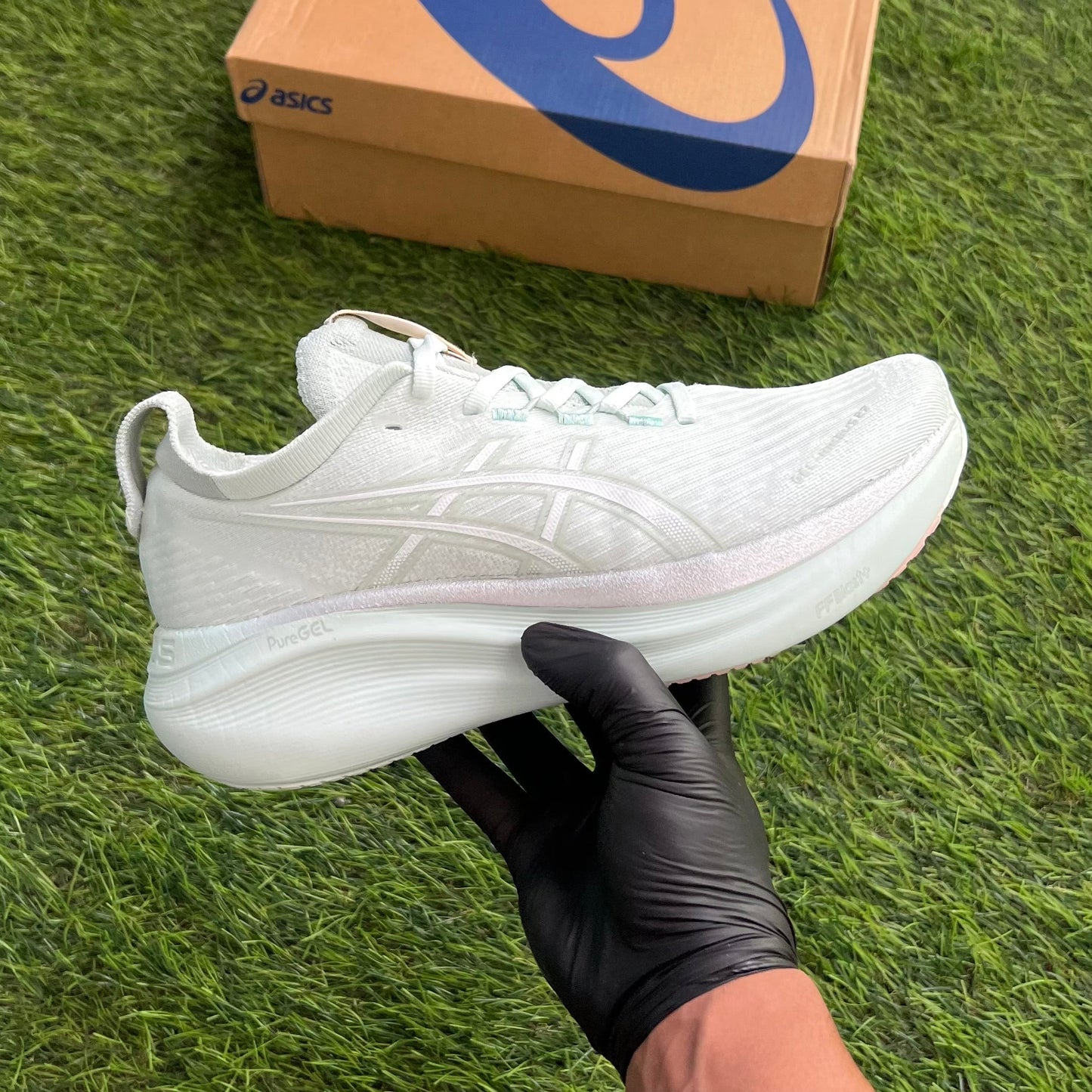 Asics Gel Nimbus 27 “Pure Aqua”