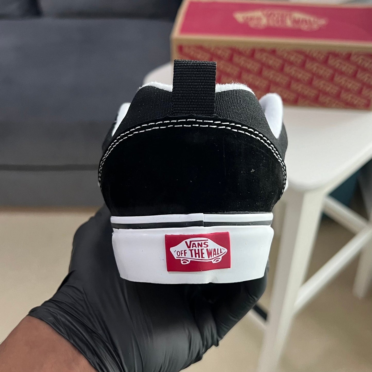 Vans Knu Skool “Black/White”