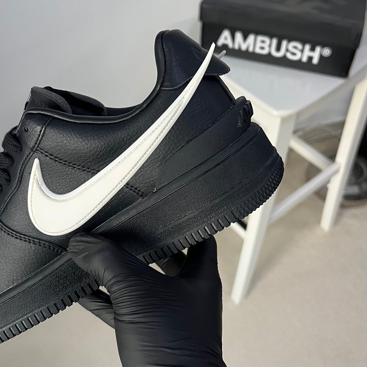 Air Force 1 Low x Ambush "Black"