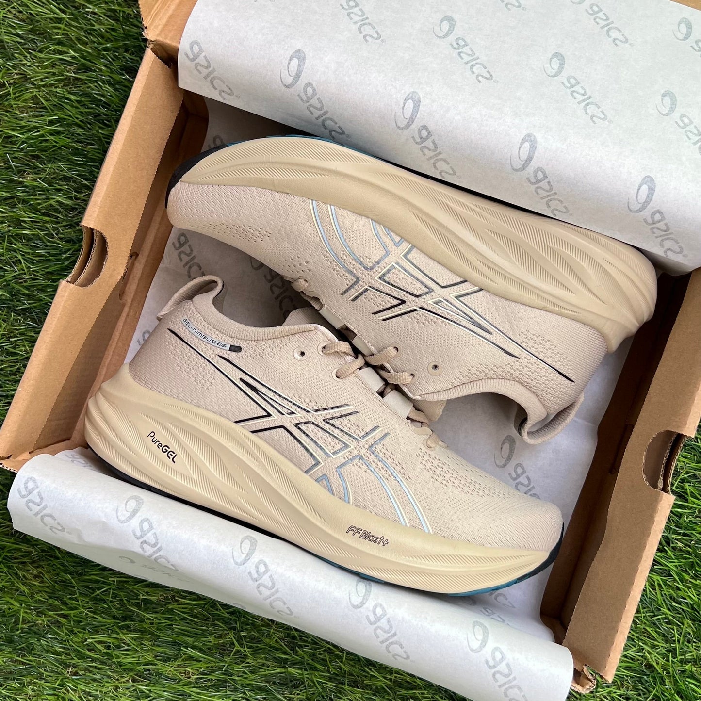 ASICS Gel-Nimbus 26 “Feather Grey Black”