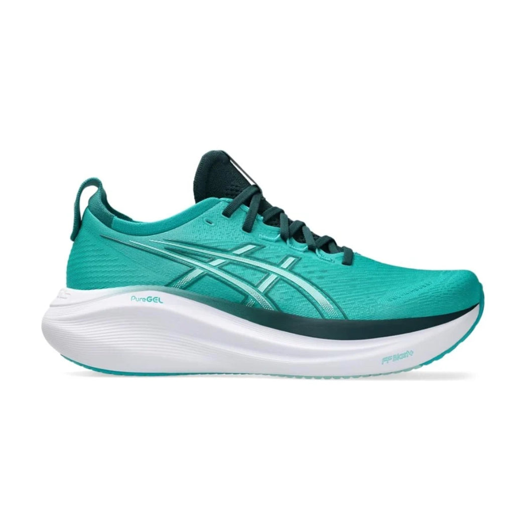 Asics Gel Nimbus 27 "Wave Teal/Saxon Green"