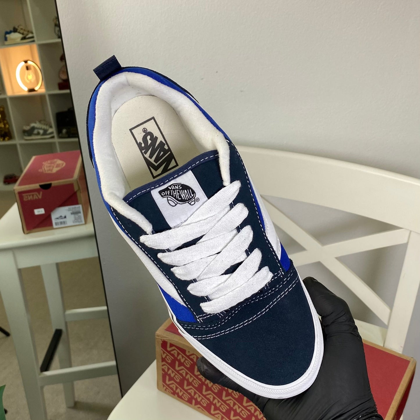 Vans Knu “Navy White”