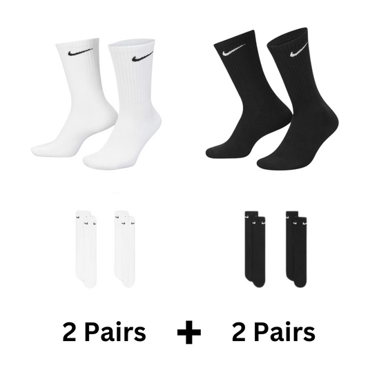 (4 Pairs) Nike Socks