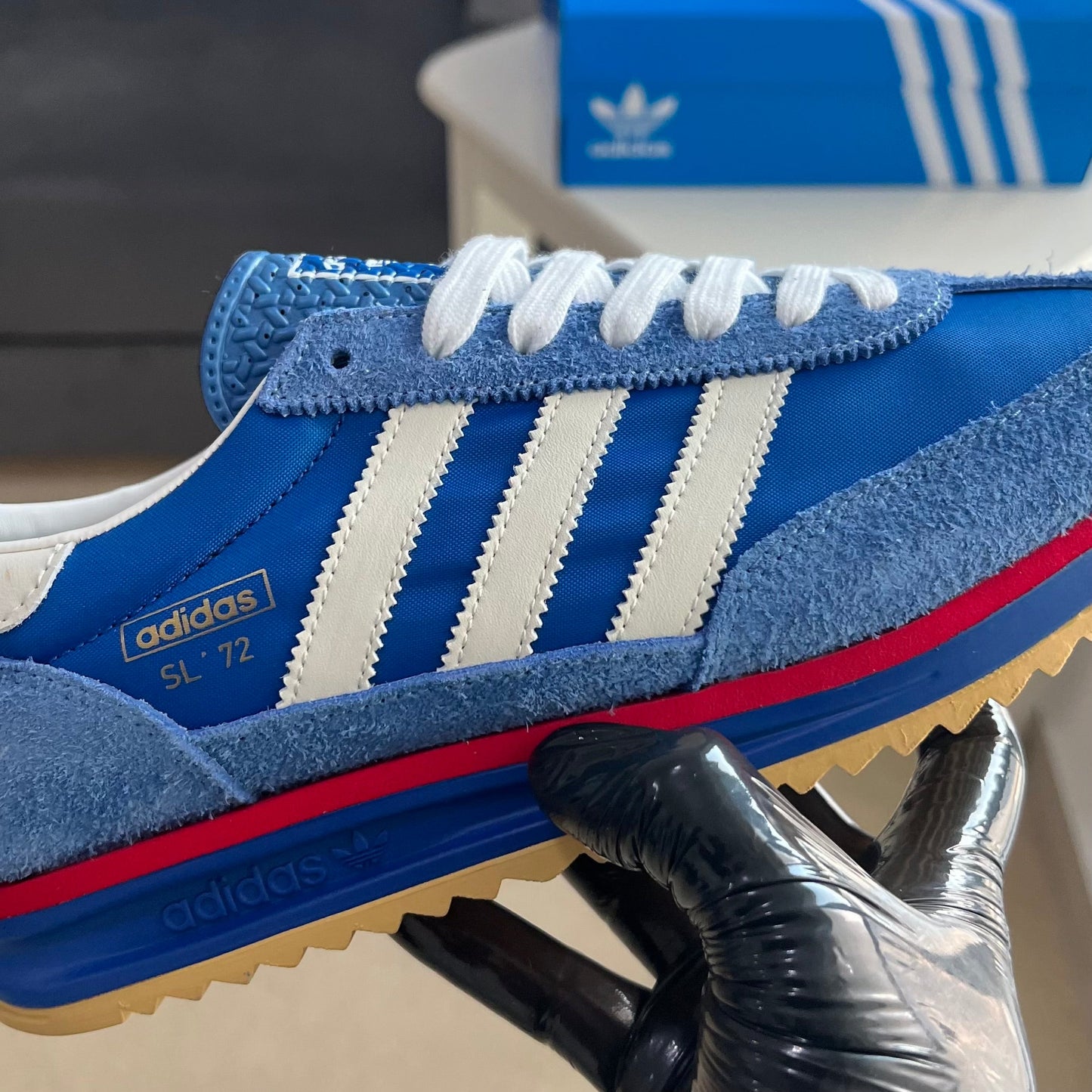 Adidas SL 72 RS XLD "Blue Scarlet"
