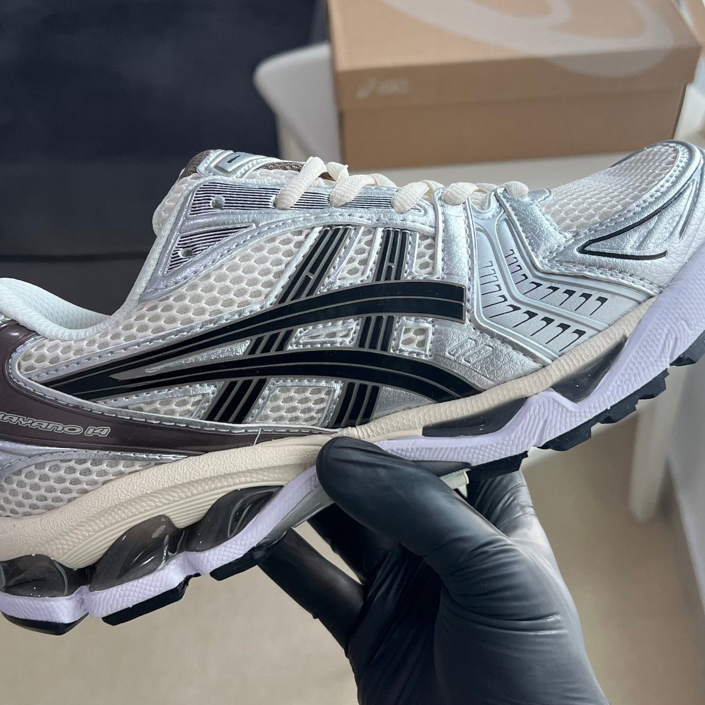 ASICS Gel-Kayano 14 “Cream Black Metallic Plum”