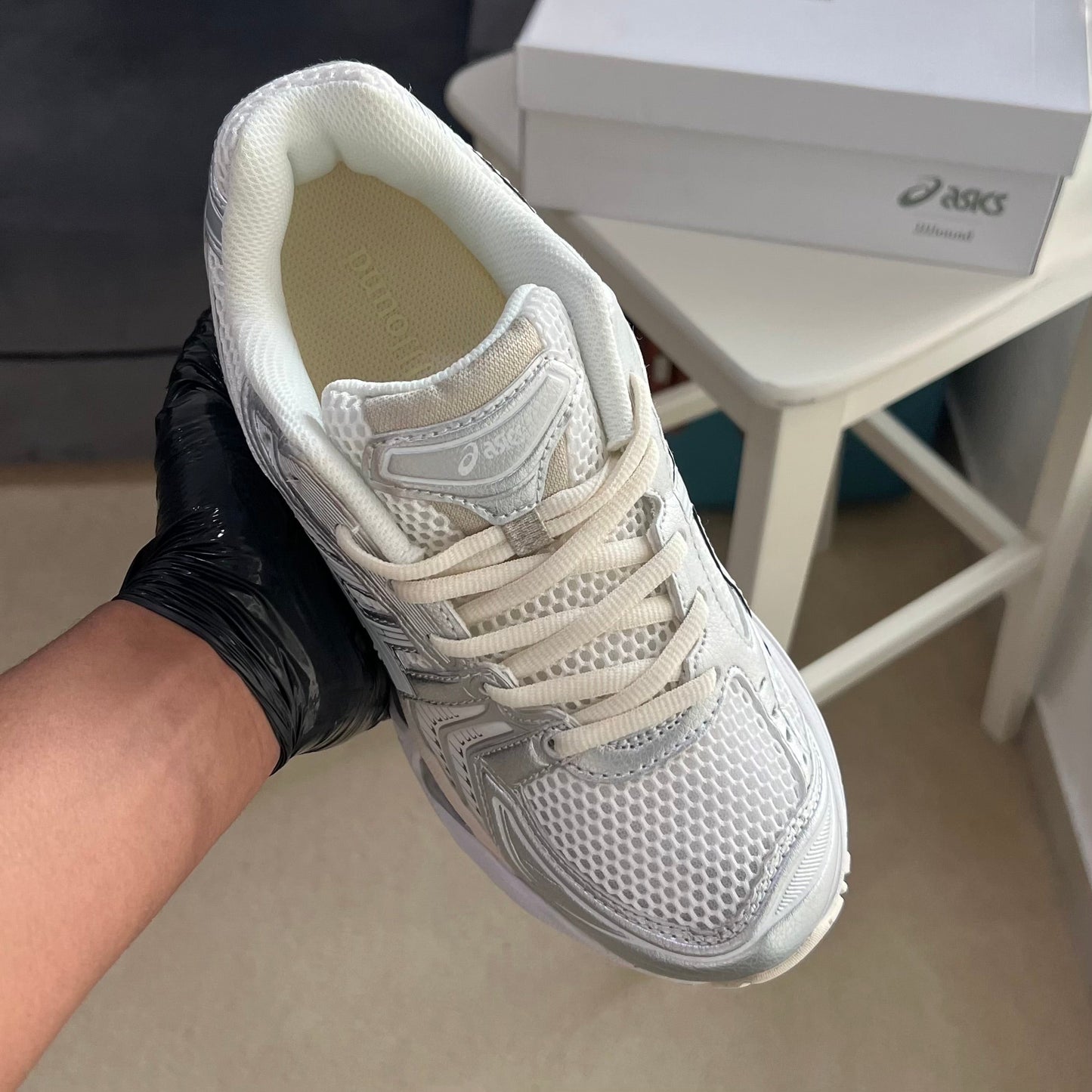 ASICS x JJJJound Gel-Kayano 14 "Silver/White"